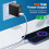 (Black, EU Plug) Fast Charge Charger 65w Usb C Charger 4