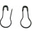 (Black) 1000 Pcs Safety Pins/metal Gourd Pins/bulb Pins/clothing Tag Pins Diy Home Accessories 3