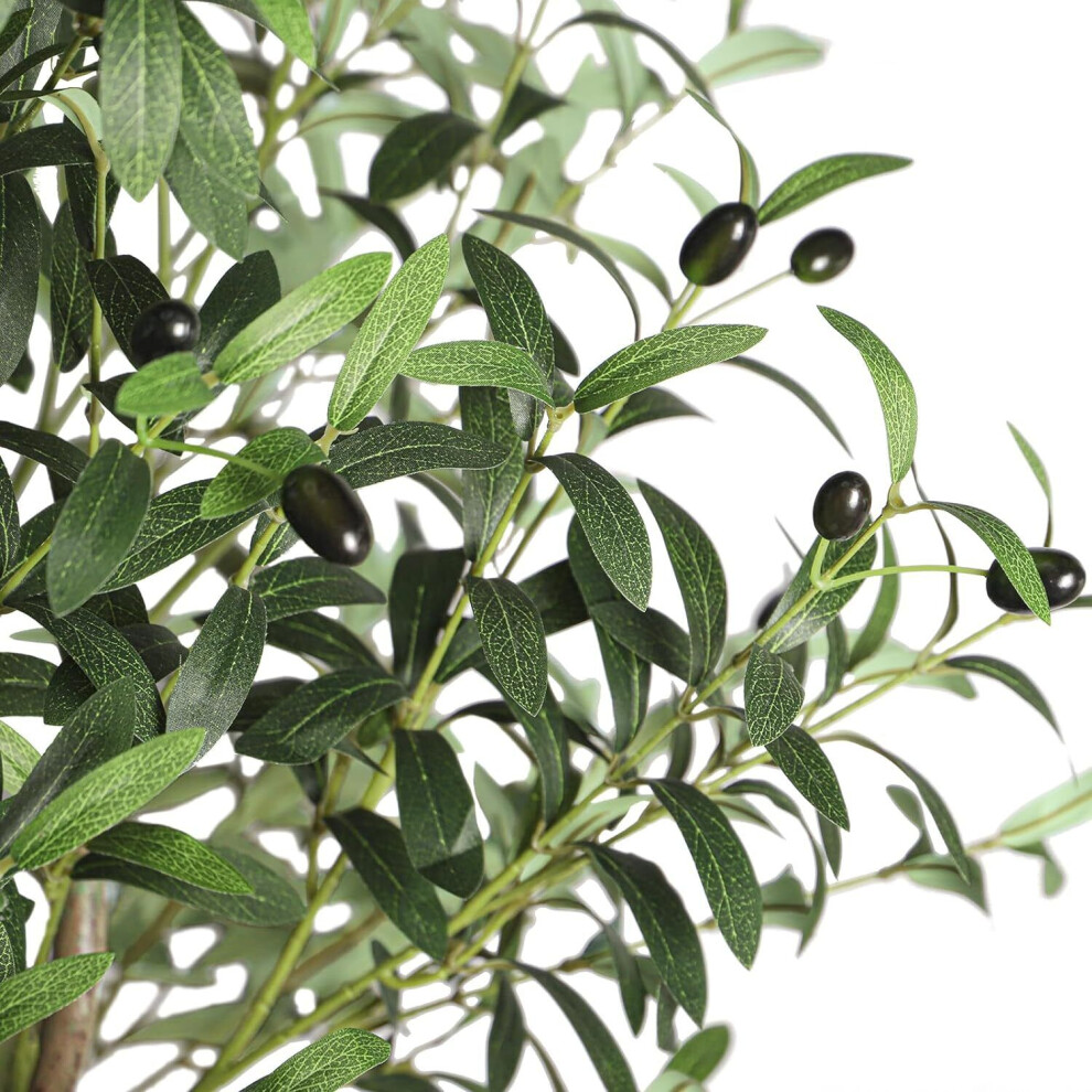 (1.5m ) Artificial Olive Tree Lifelike Green Fake Tree