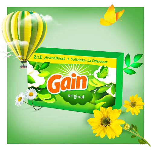 Gain Original Scent Tumble Dryer Sheets 240 2