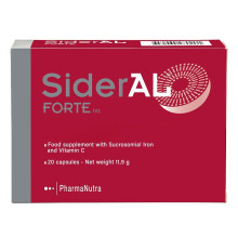 Sideral Forte Capsules 20's |High-Absorption Iron Supplement for Energy, Vitality, and Iron Deficiency