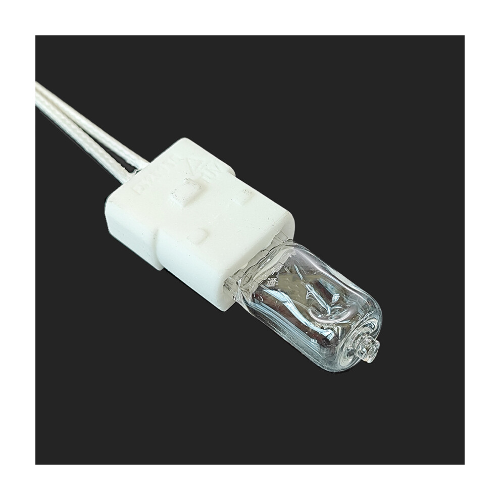 Oven Light Bulb Air Fryer Light 220V 300 Degree 25W Warm Yellow Light Tungsten Halogen High Temperature Lamp