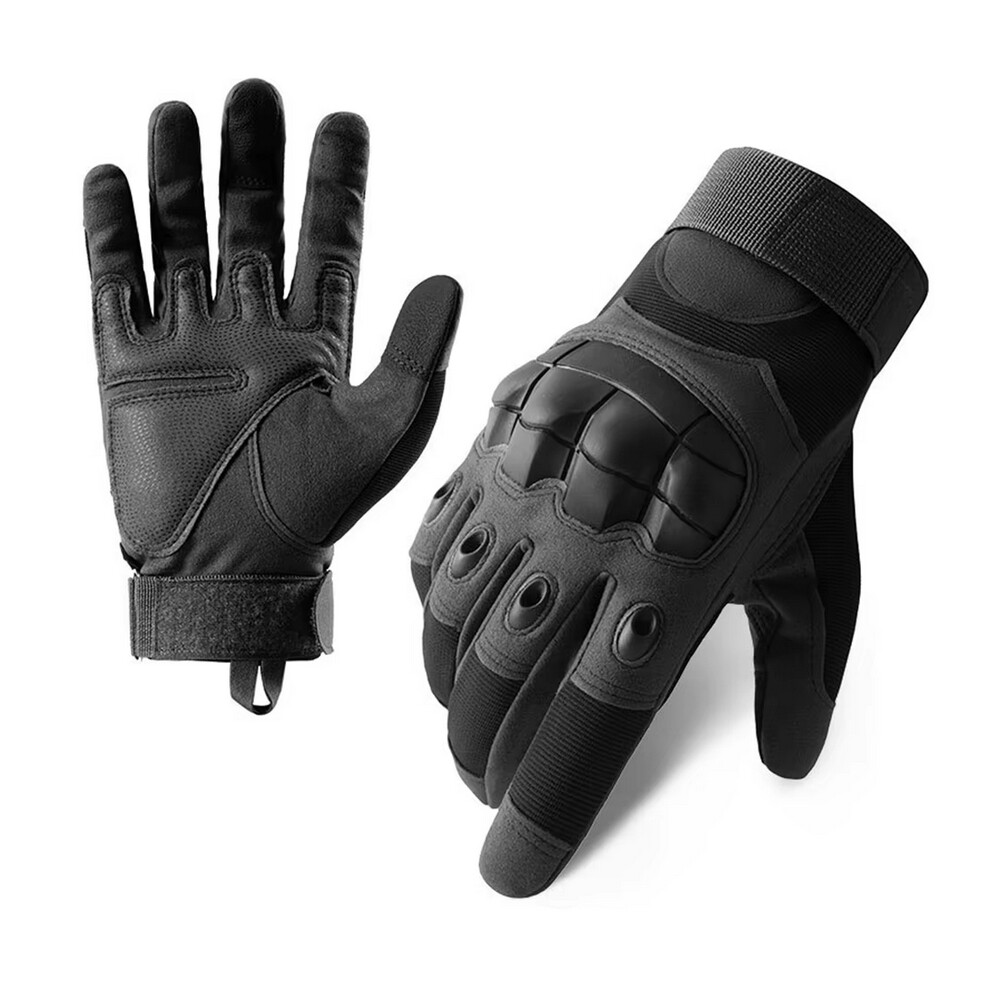 (Z908 Gloves-Xl) Motorcycle Gloves Touch Screen Motorbike Riding Gloves Summer Breathable Moto Gloves Full Finger Motocross Guantes Gloves Black 6904252856283