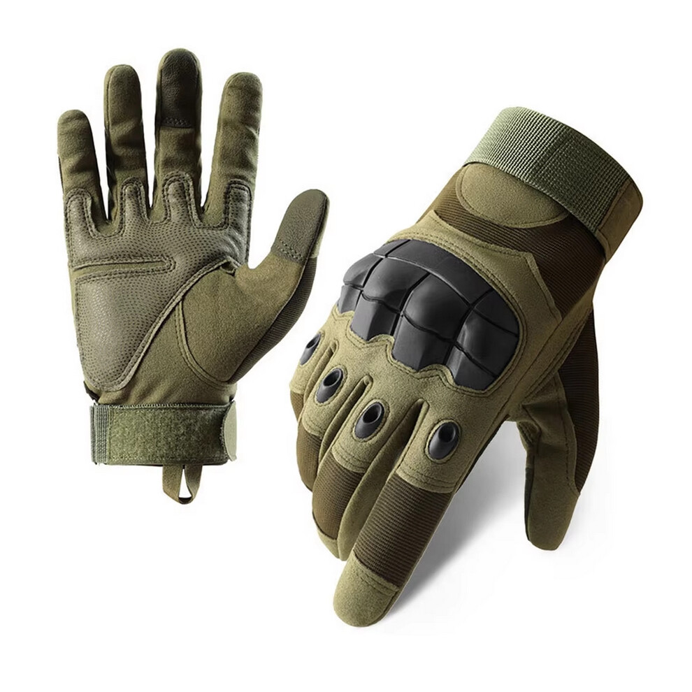 (Z908 Gloves-L) Motorcycle Gloves Touch Screen Motorbike Riding Gloves Summer Breathable Moto Gloves Full Finger Motocross Guantes Gloves Green 6906663313898
