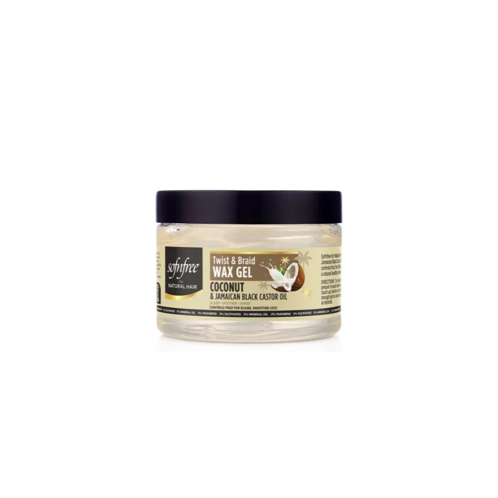 Sofn Free Sof N Free Twist & Braid Wax Gel 250 Ml