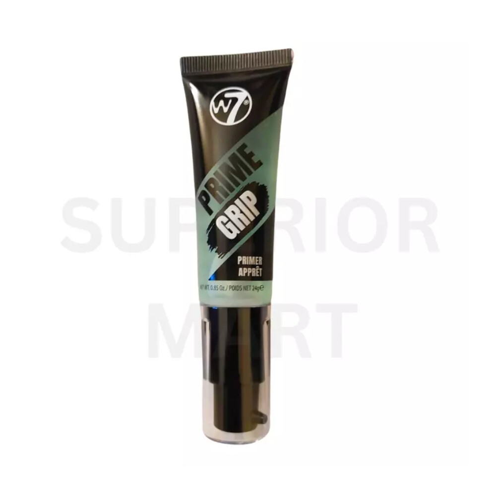 W7 Prime Grip Face Primer Clear MakeUp Base Transparent Pores Lines