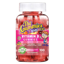 The Gummies Co. Vitamin D for Kids Gummies, 100's |Delicious, Fun, and Easy Vitamin D Supplement for Growing Kids