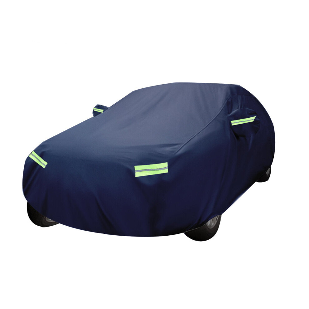 Xxl 210T Car Cover Fits Sedan Saloon Sun Rain Snow Uv Dust Scratch Rust Waterproof 4250937606219