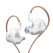 (White, Without Mic) Wired Earphones Hi-Fi Bass Earbuds In Ear Monitor Headphones Sport Noise Cancelling Comfortable Stylish Appearance Headset New Arrival