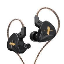 (Black, Without Mic) Wired Earphones Hi-Fi Bass Earbuds In Ear Monitor Headphones Sport Noise Cancelling Comfortable Stylish Appearance Headset New Arrival