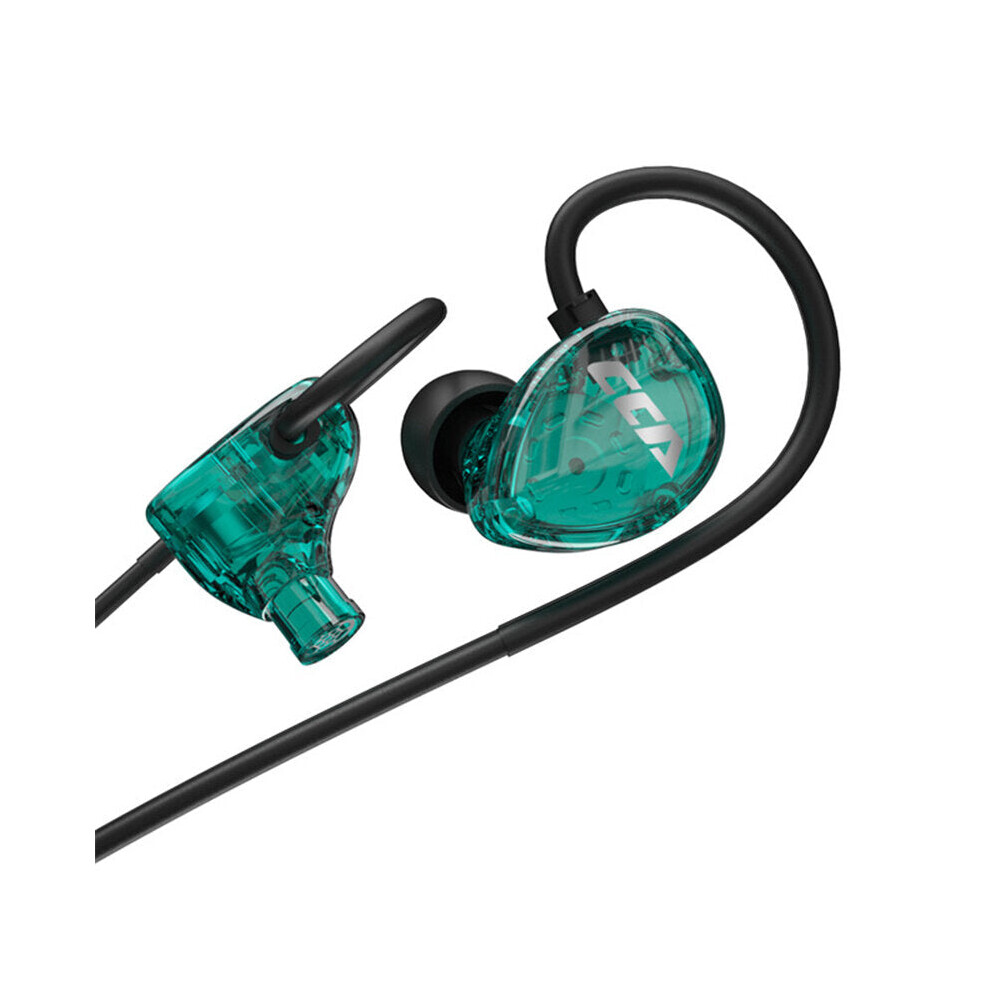 (Cyan, Without Mic) Wired Headphones Stereo Noise Reduction 10mm Dynamic Driver HD Earphone 3.5mm Gaming In-Ear Earbud With Mic