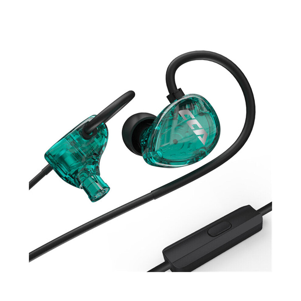 (, With Mic) Wired Headphones Stereo Noise Reduction 10Mm Dynamic Driver Hd Earphone 3.5Mm Gaming In-Ear Earbud With Mic Cyan 6112212290934