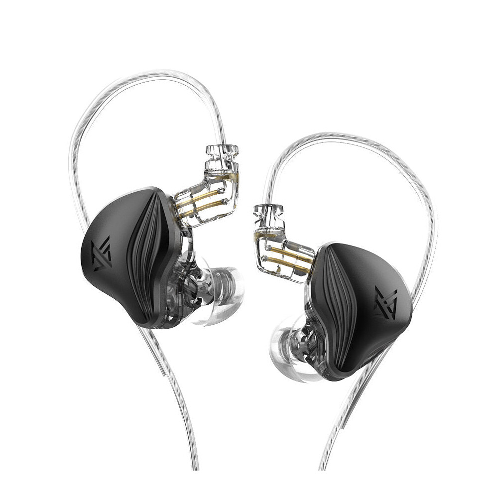 (, Without Mic) Static Electrostatic Driver Dynamic Drive Earphone Hi-Fi Bass Earbud Sport Noise Cancelling Headset Kz Edx Pro Zsn Pro Black 6112212293331