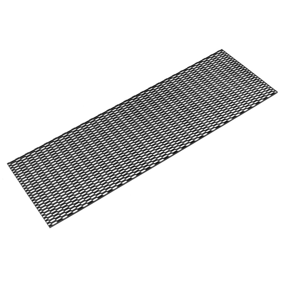 Universal Honeycomb Hexagon Mesh Grille Fog Custom Air Vent 47"X16" Abs Grill Black 4250937559348