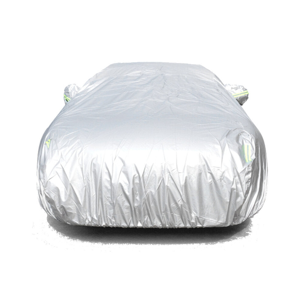 (M) Universal For Sedan Car Cover Indoor Outdoor Sun Uv Snow Dust Resistant Protection 4250937606462