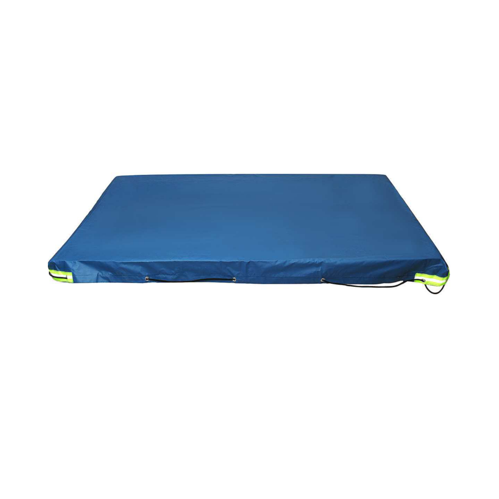 (Blue) Trailer Cover Waterproof Windproof Dust Protector With Rubber Belt 208X114x13cm Blue 4250937606622