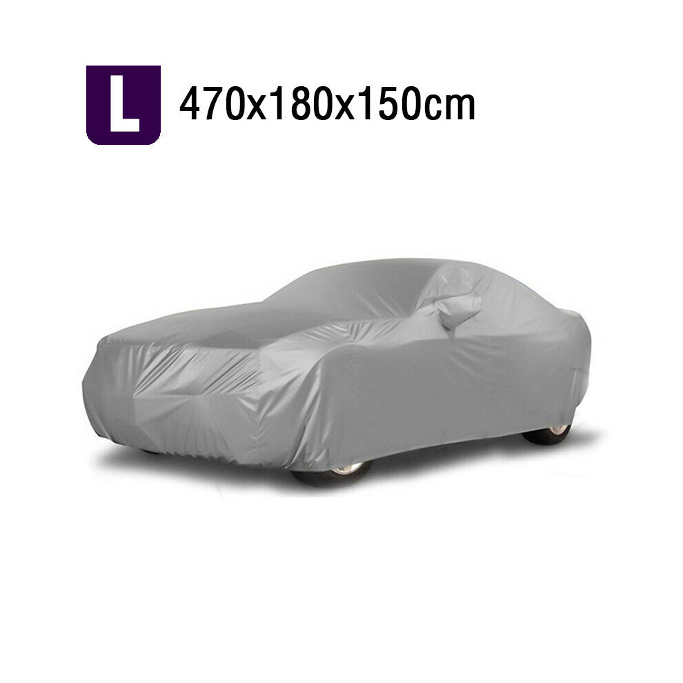 Photos - Car / Motorcycle Cover GreenZech (L) Universal Car Cover Outdoor Auto All-Weather Waterproof UV Heat Dust Protection 