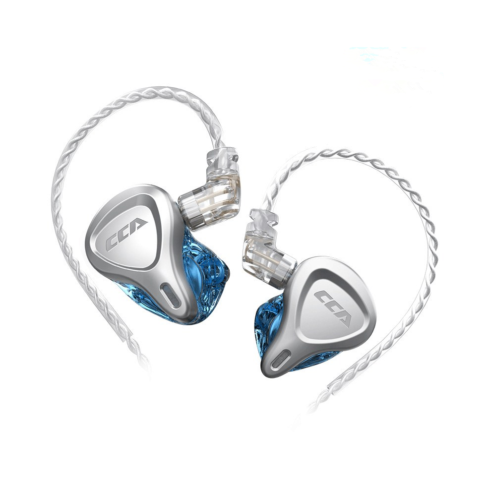 (, Standard) Noise Reduction Earphone In-Ear Earbuds Monitor Headphones Hi-Fi Headset For Kz Zsn Pro Zsx Zs10 Pro Zax Silver 6112212291023