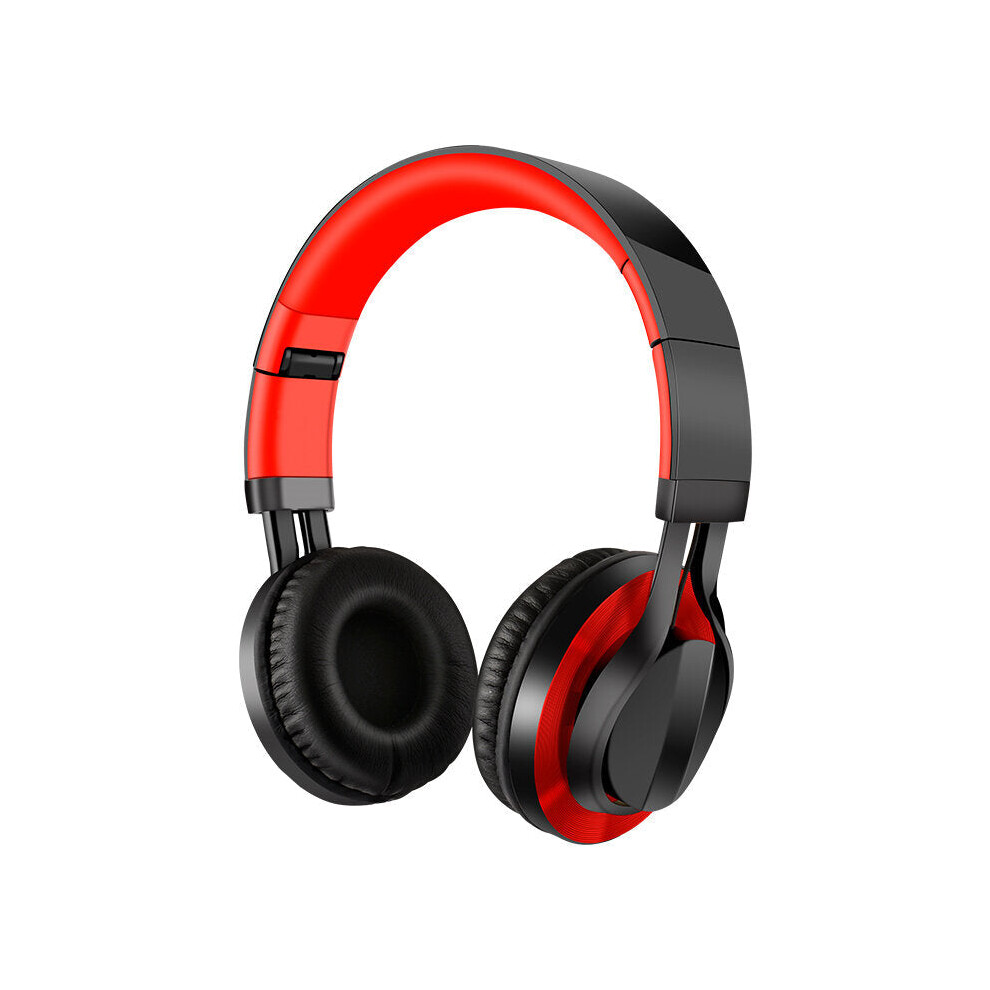 ( & Red) Hifi Bass Stereo Over Ear Gaming Headband Headphone Foldable Headset With Microphone Black/Red 6112212290033