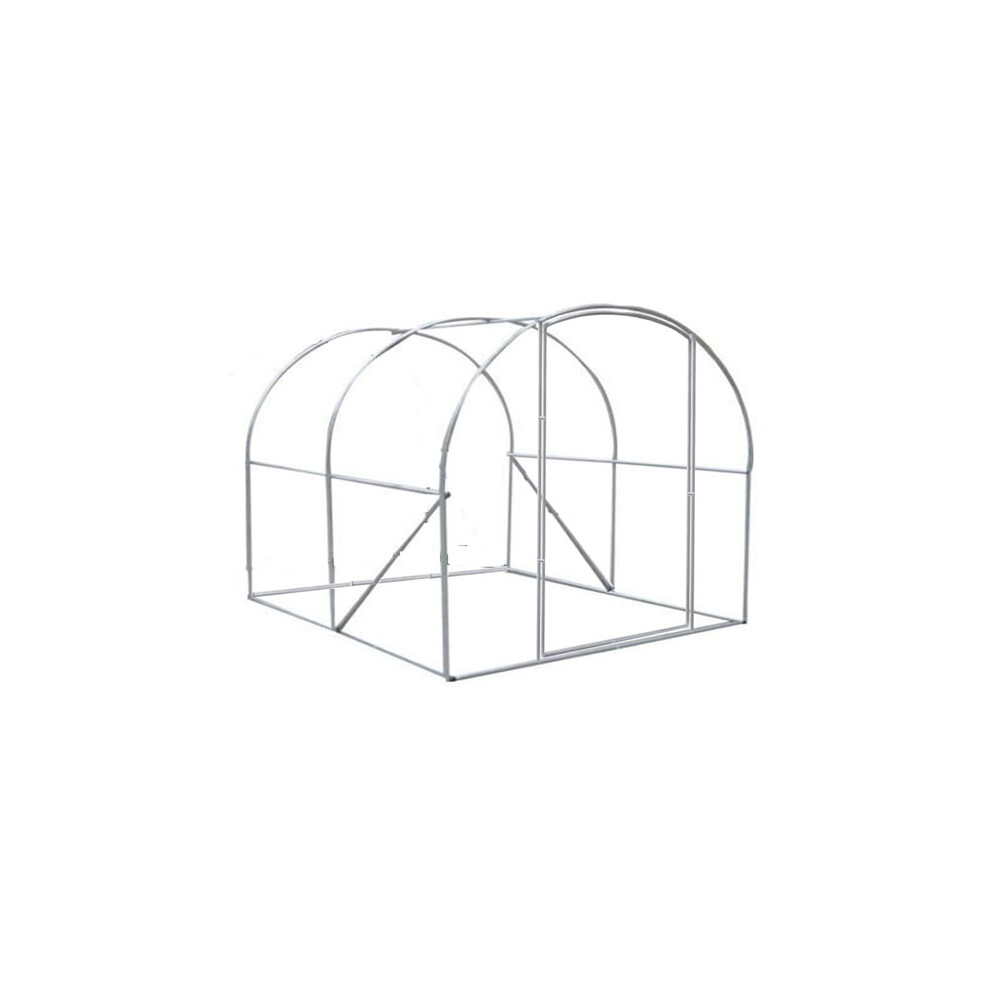 3m x 2m (10' x 7' approx) Pro+ Polytunnel Greenhouse Frame Only