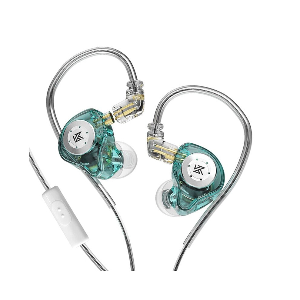 (Green) Dual Magnetic Circuit Dynamic Drive 10Mm Earphone Hi-Fi Bass Earbud Sport Noise Cancelling Headset For Kz Edxpro Zst Es4 Green 6112212292877