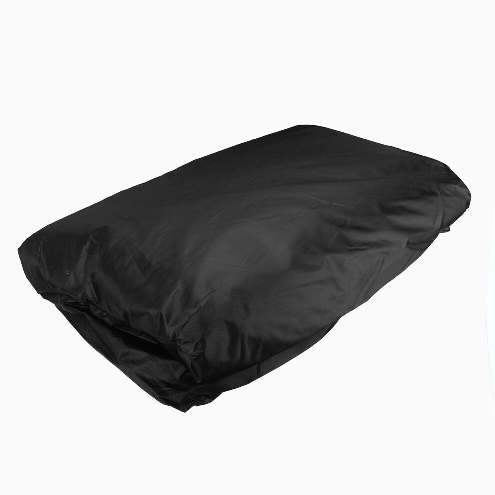(Xl) Full Car Cover Waterproof Sun Rain Heat Dust Uv Resistant Protection 190T Black 4250937608497