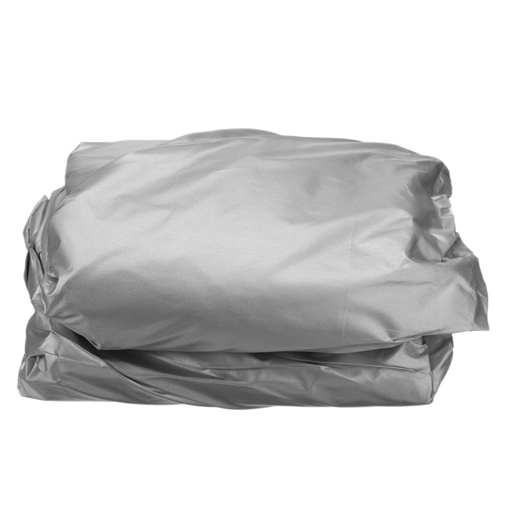 (2Xl) 210T Universal Car Cover Waterproof Dust-Proof Uv Resistant Auto Protection With Side Zipper 4250937610421