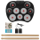 Portable Electronics Drum Set Roll Up Drum Kit 9 Silicone Pads USB Powered with Foot Pedals Drumsticks USB Cable 9