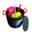 25L Car Storage Box Circular Folding TelescopicStorage BucketTrash Container Scalable Toolbox Col 1