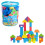 100 Pack EVA Foam Building Blocks Educational Pre School Toy 6