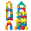 100 Pack EVA Foam Building Blocks Educational Pre School Toy 5