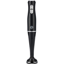 Share MasterChef Hand Blender Stick, Electric Handheld Food Processor, 2 Blending Speeds, Stainless Steel Blades, Immersion Liquidiser, 400W, Black