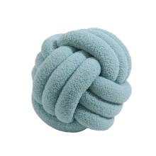 (Light Blue) Knot Pillow Ball Round Throw Pillows Home Decor Cushion Decorative Aesthetic Throw Pillows