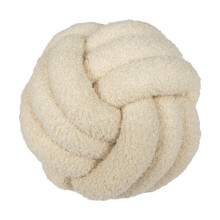 (Beige) Knot Pillow Ball Round Throw Pillows Home Decor Cushion Decorative Aesthetic Throw Pillows