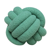 (Green) Knot Pillow Ball Round Throw Pillows Home Decor Cushion Decorative Aesthetic Throw Pillows