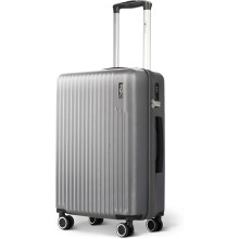 LUGG 20inch Vacay Suitcase ABS Luggage with TSA Indent Lock, Raven