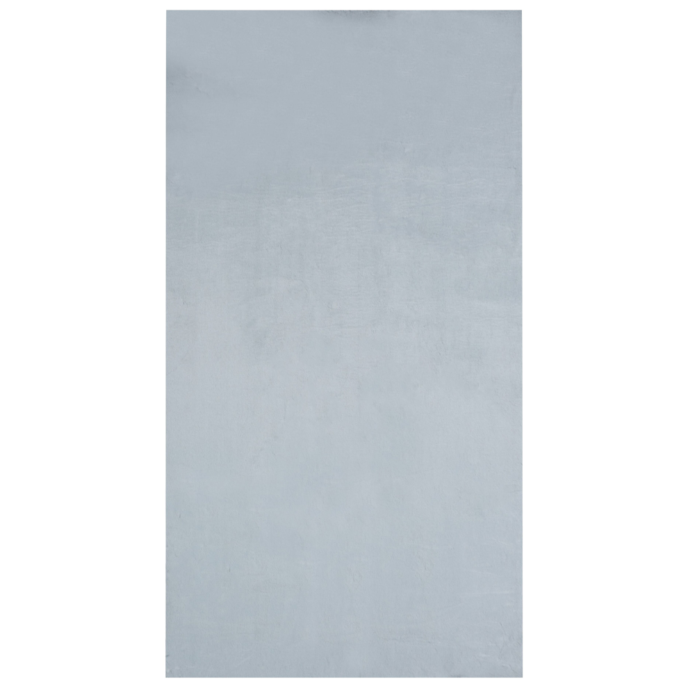 Faux Rabbit Fur Rug 80 x 150 cm Mint Grey MIRPUR
