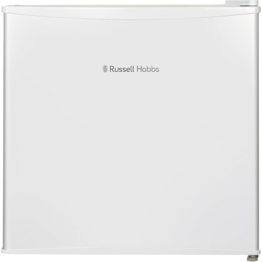 Russell Hobbs Table Top Larder Mini Fridge 43 Litre Capacity, Reversible Door & Adjustable Feet, Small Fridge, Manual Temperature Contro
