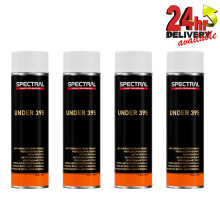 4 x Novol Spectral UNDER 395 Epoxy Primer 500ml Aerosol Colour: White