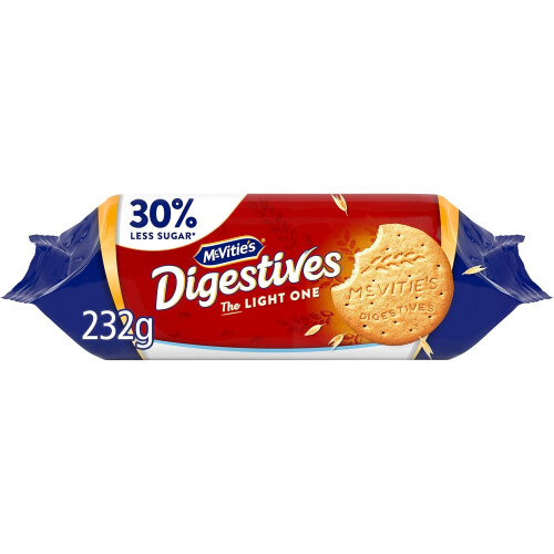 (Pack Of 2) Mcvities Digestives Biscuits The Light One 250g