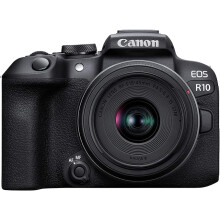 Canon EOS R10 + RF-S 18-45mm IS STM Lens, Digital Camera