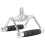 RIP X Triangle Seated Row Bar Cable Crossover V Handle Textured Grip Attachment 1