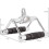 RIP X Triangle Seated Row Bar Cable Crossover V Handle Textured Grip Attachment 3