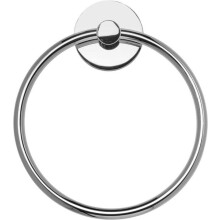 Croydex Towel Ring Flexi-Fix Britannia Durable Chrome Plated Towel Ring