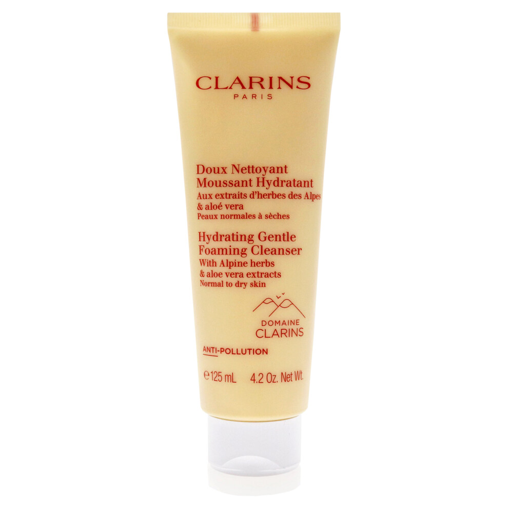 Hydrating Gentle Foaming Cleanser By Clarins For Unisex - 4.2 Oz Cleanser