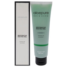 Gel Esfoliante Aloette, Peeling Enzimatico Riparatore (2 Oz) - Gel Peeling Viso per Pelle Idratata e Luminoso - Peeling Viso Aloe Vera