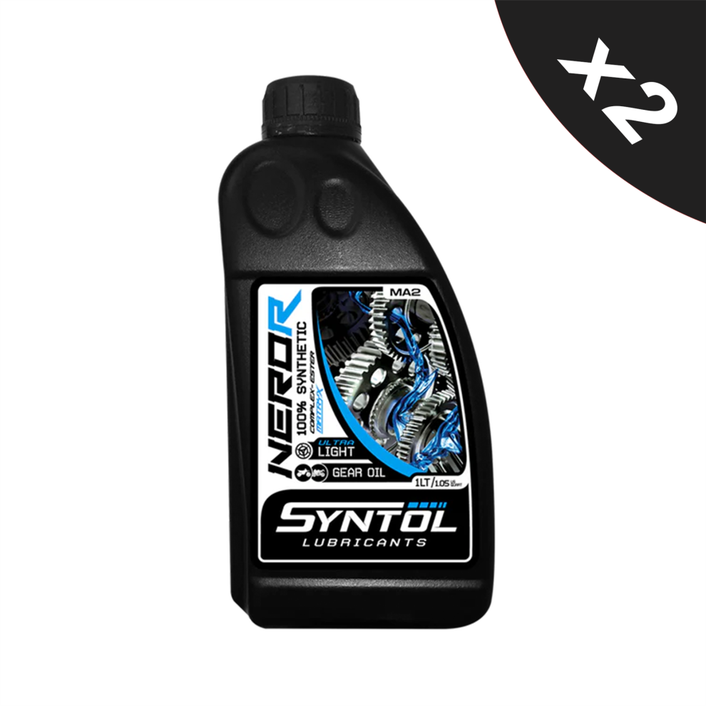 Photos - Car Lubricant Syntol Nero-R Ultralight Motorcycle Gear Oil 2x1L API SG/SH/SJ/SL/SM, MA2/MA F0059-1x2 