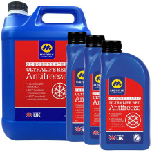 MORRIS Ultralife Red Antifreeze Coolant G12 Concentrated Longlife OAT Fluid - 8L