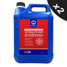 2x MORRIS Ultralife Red Antifreeze Coolant G12 Concentrated Longlife OAT - 5L