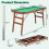 Costway Folding Pool Table Set Portable Billiards Table Game w/ Foldable Legs 2